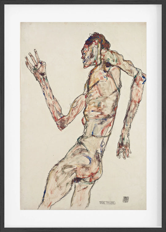 The Dancer (1913) Fine Art Baskı