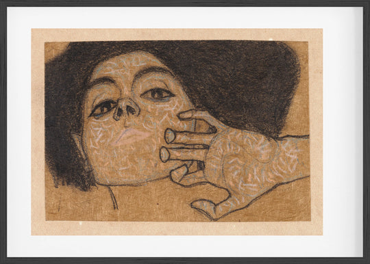 Head of a Women (1908) Fine Art Baskı