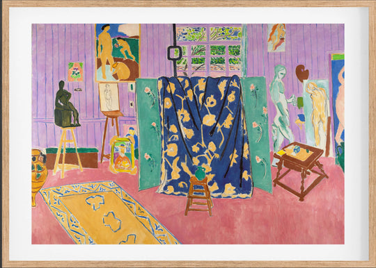 The Pink Studio Fine Art Baskı