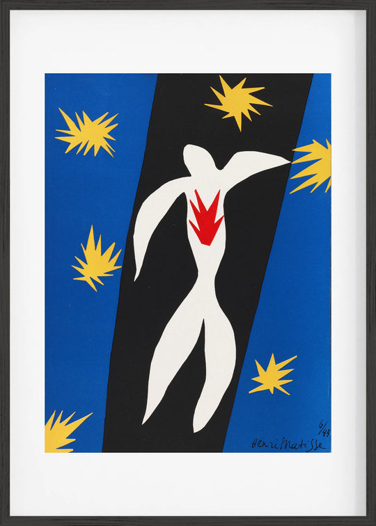 La Chute d´Icare (1943) Fine Art Baskı