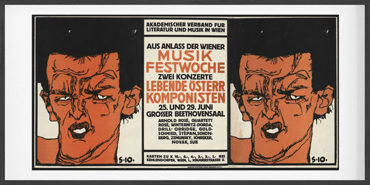 Musikfestwoche. Zwei Konzerte; Lebende Österreichische Komponisten (1912)