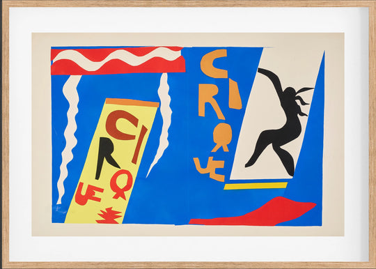 The circus (1947) Fine Art Baskı