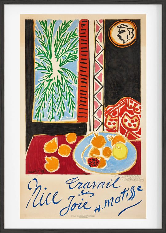 Nice Travail et Joie (1947) Fine Art Baskı