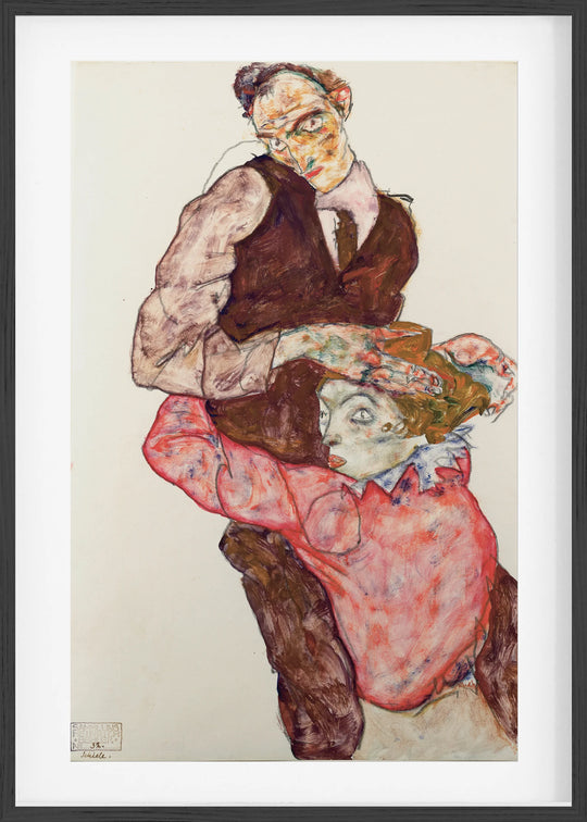 Lovers (1914) Fine Art Baskı