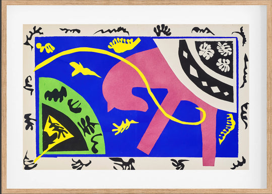 The horse, the rider and the clown (1947) Fine Art Baskı