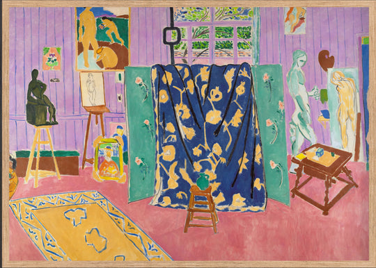 The Pink Studio Fine Art Baskı