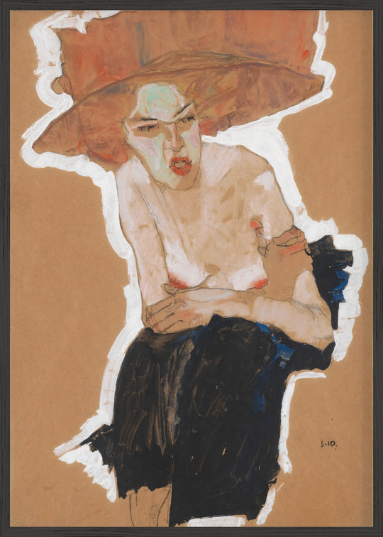 Die Hämische (1910) Fine Art Baskı