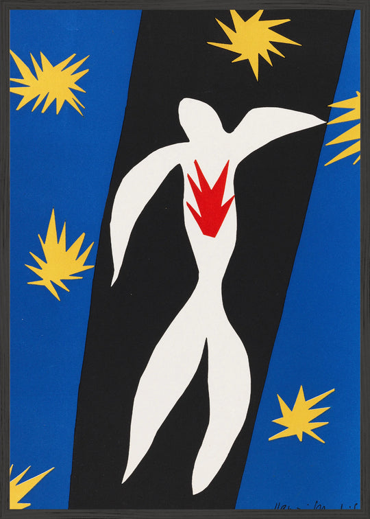 La Chute d´Icare (1943) Fine Art Baskı