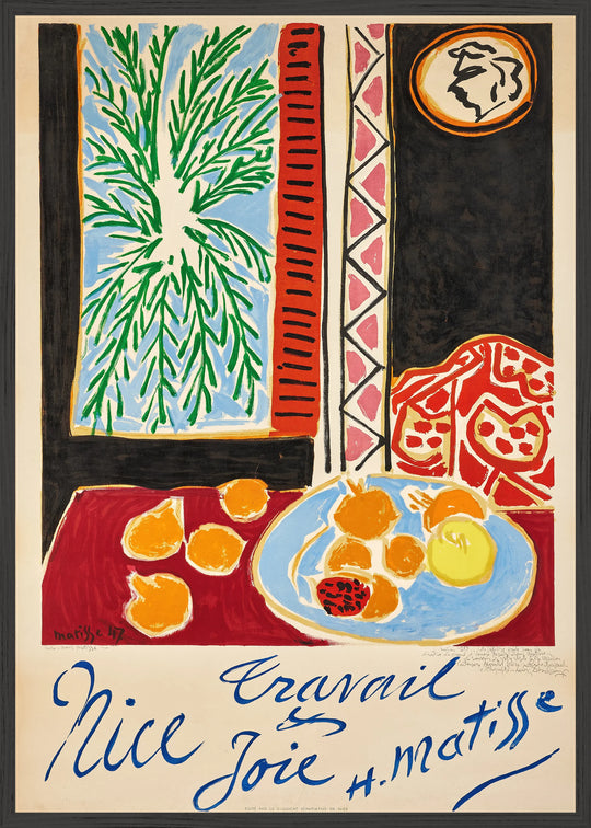 Nice Travail et Joie (1947) Fine Art Baskı