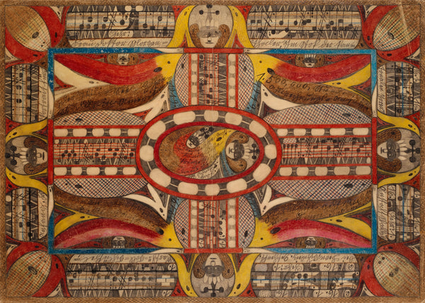 Adolf Wölfli - Der Wili=See=Zohrn=Wald, in Amerika und Krohn=Prinzessinn, Wiegalinda, von Waldau=Feld,=Skt. Adolf=Hoof (1919)