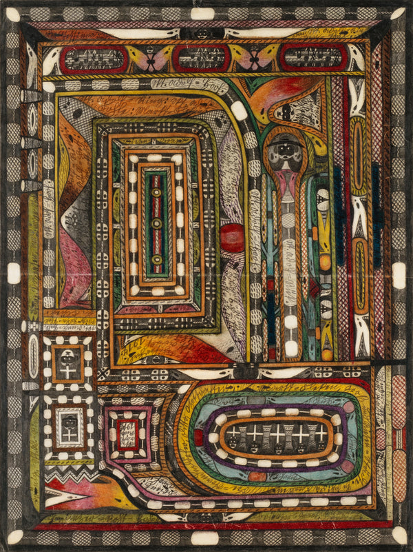 Adolf Wölfli - Hasli=Thal, im Berner=Oberland (1917)