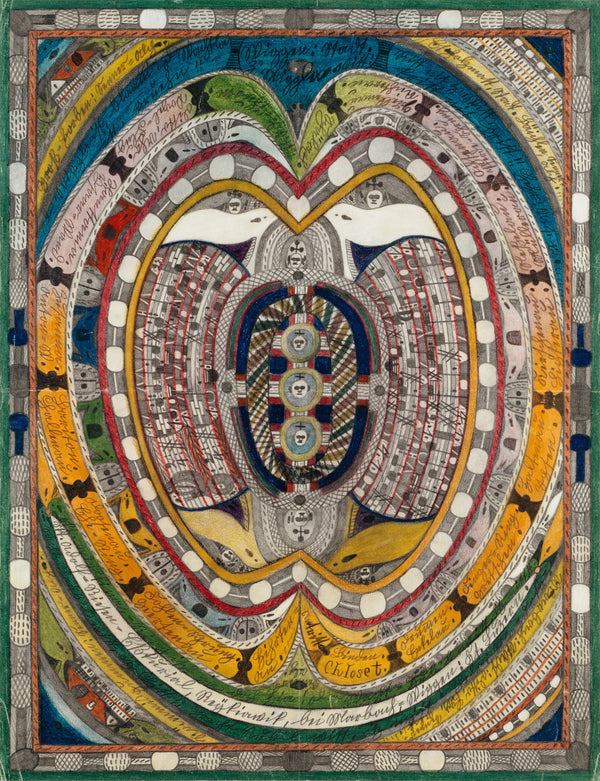 Adolf Wölfli - Skt. Adolf=Riesen=Eßkurial, Reykiawik, bei Marbach,=Wiggen; Kt. Luzern (1916)