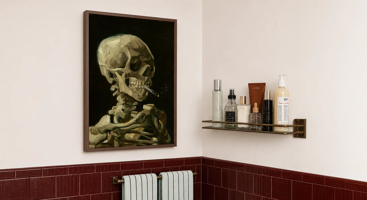 Alalart Seçkisi slider 4 — Vincent van Gogh, Head Of A Skeleton With A Burning Cigarette