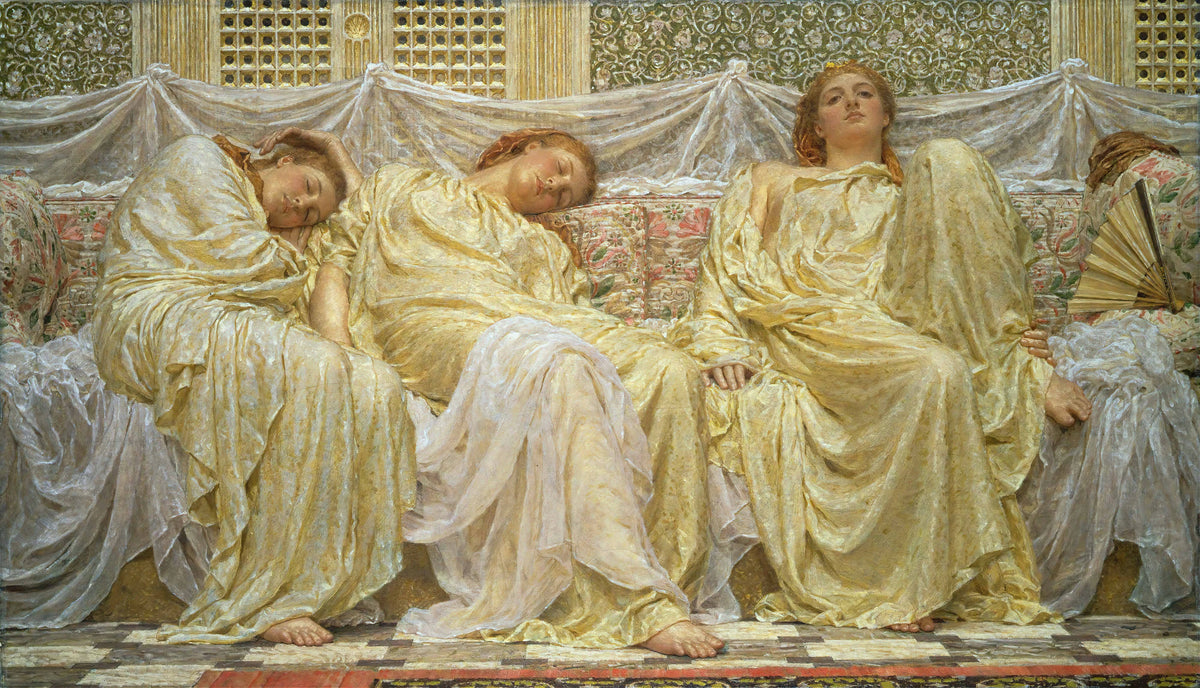 Albert Joseph Moore - Dreamers (1882)