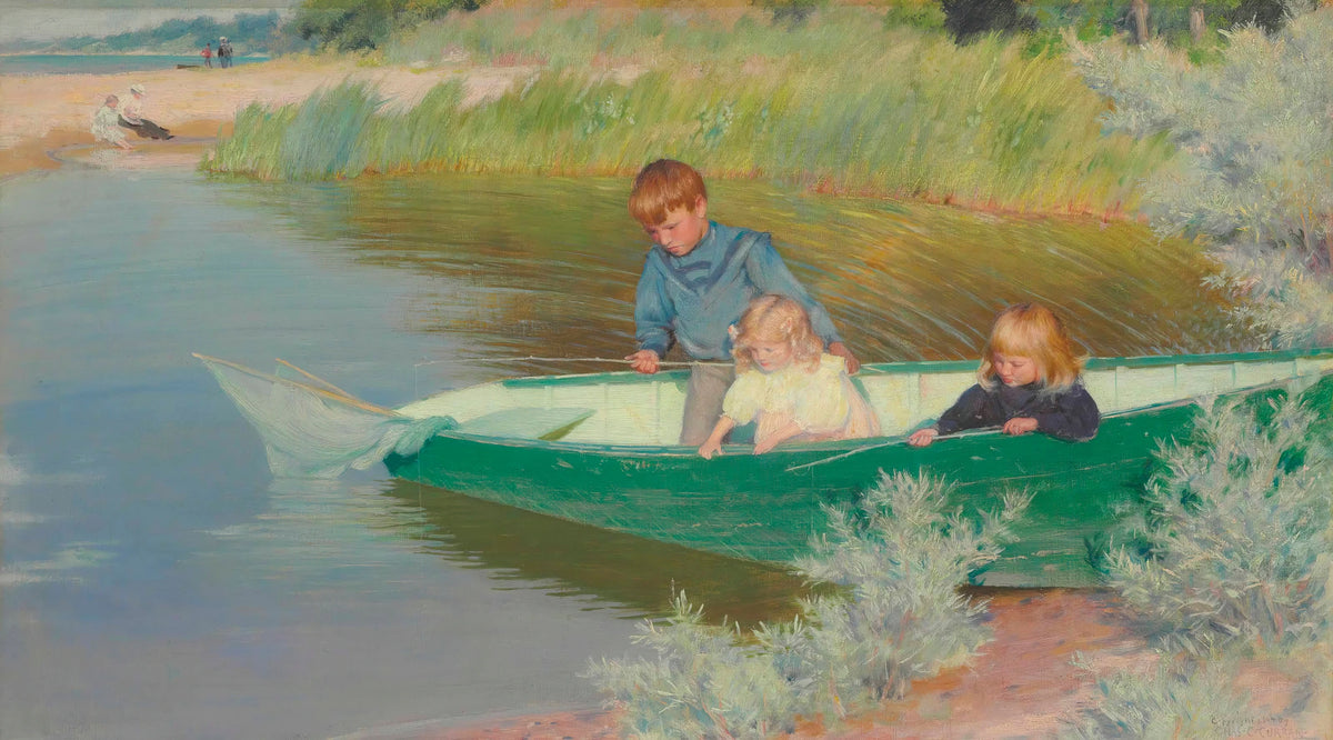 Charles Courtney Curran - Great Expectations (1897)