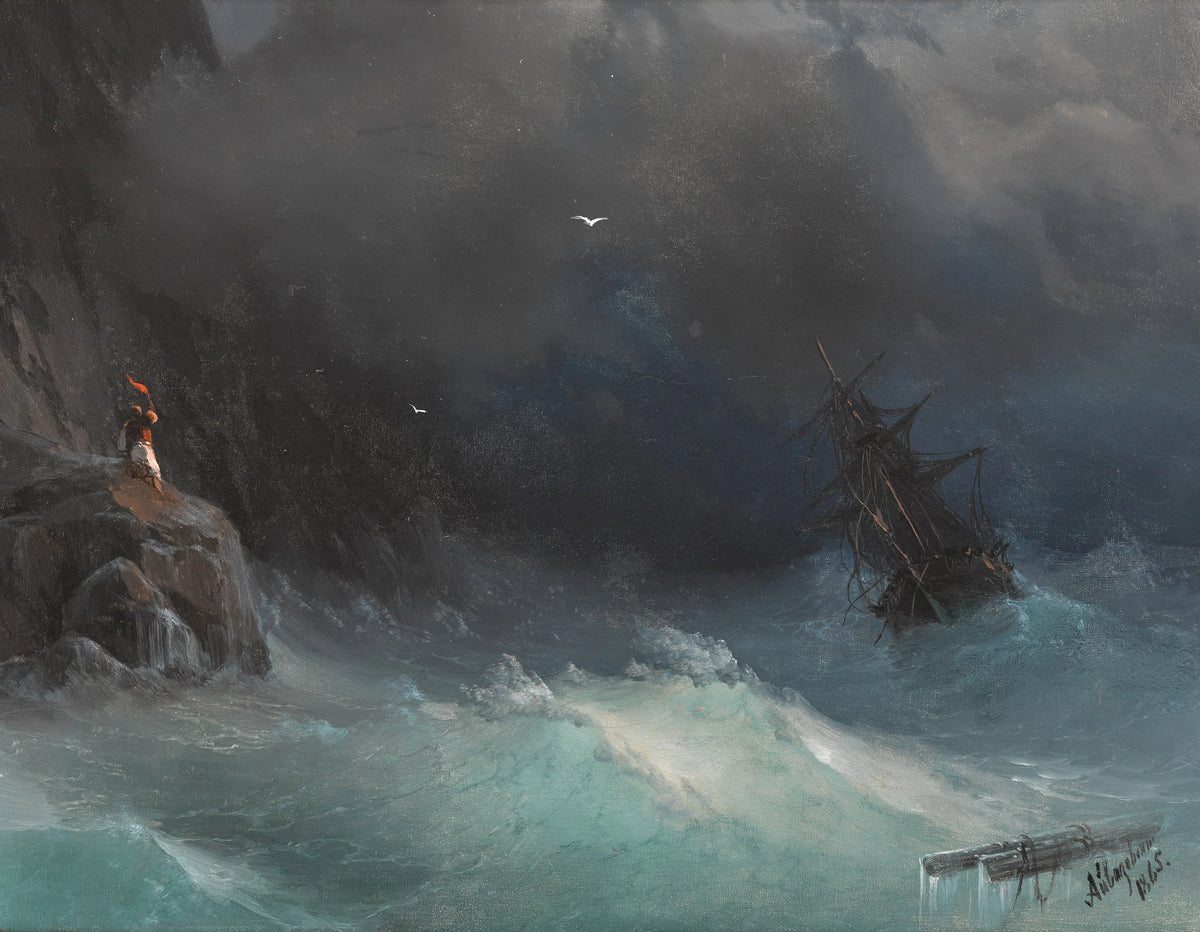 Ivan Konstantinovich Aivazovsky - Clouds (1865)