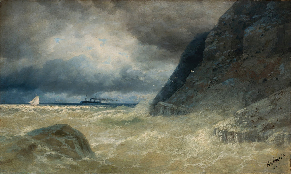 Ivan Konstantinovich Aivazovsky - Sea (1897)
