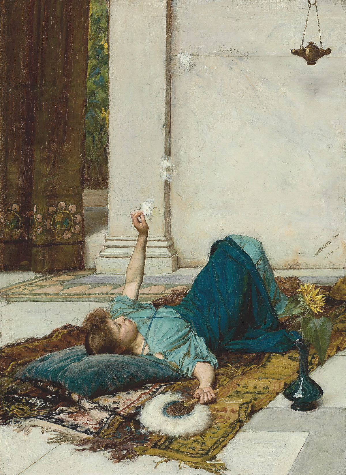 John William Waterhouse - Dolce Far Niente (1879)