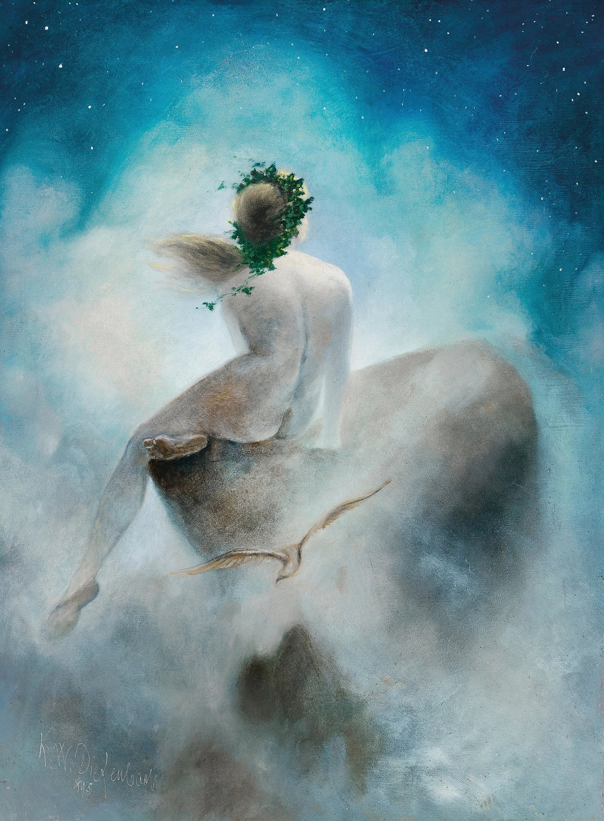 Karl Wilhelm Diefenbach - Asking The Stars