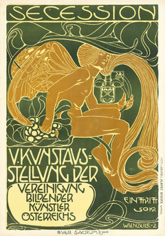 Plakat für die 5. Ausstellung der Secession (1899)