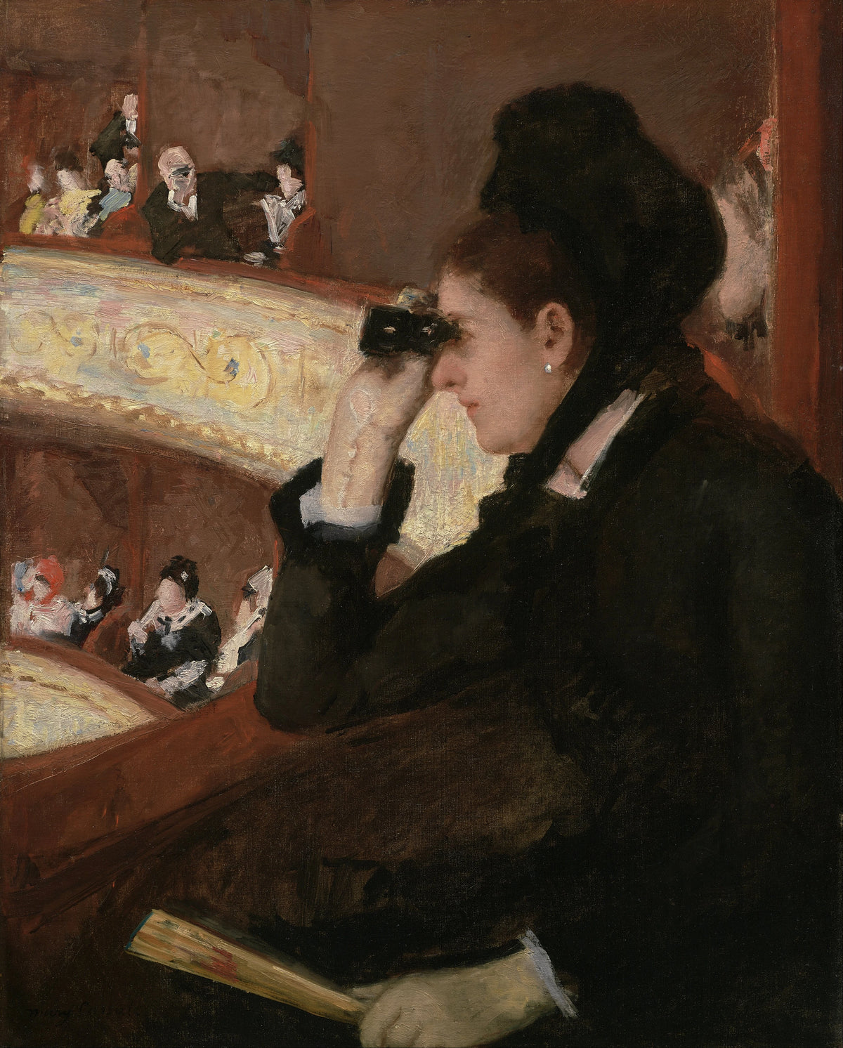 Mary Cassatt - In The Loge (1878)