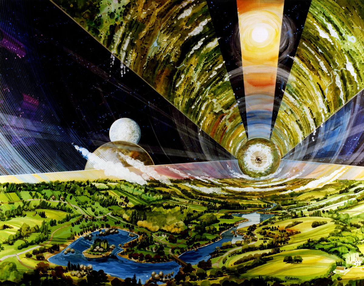 NASA - A colony's windows