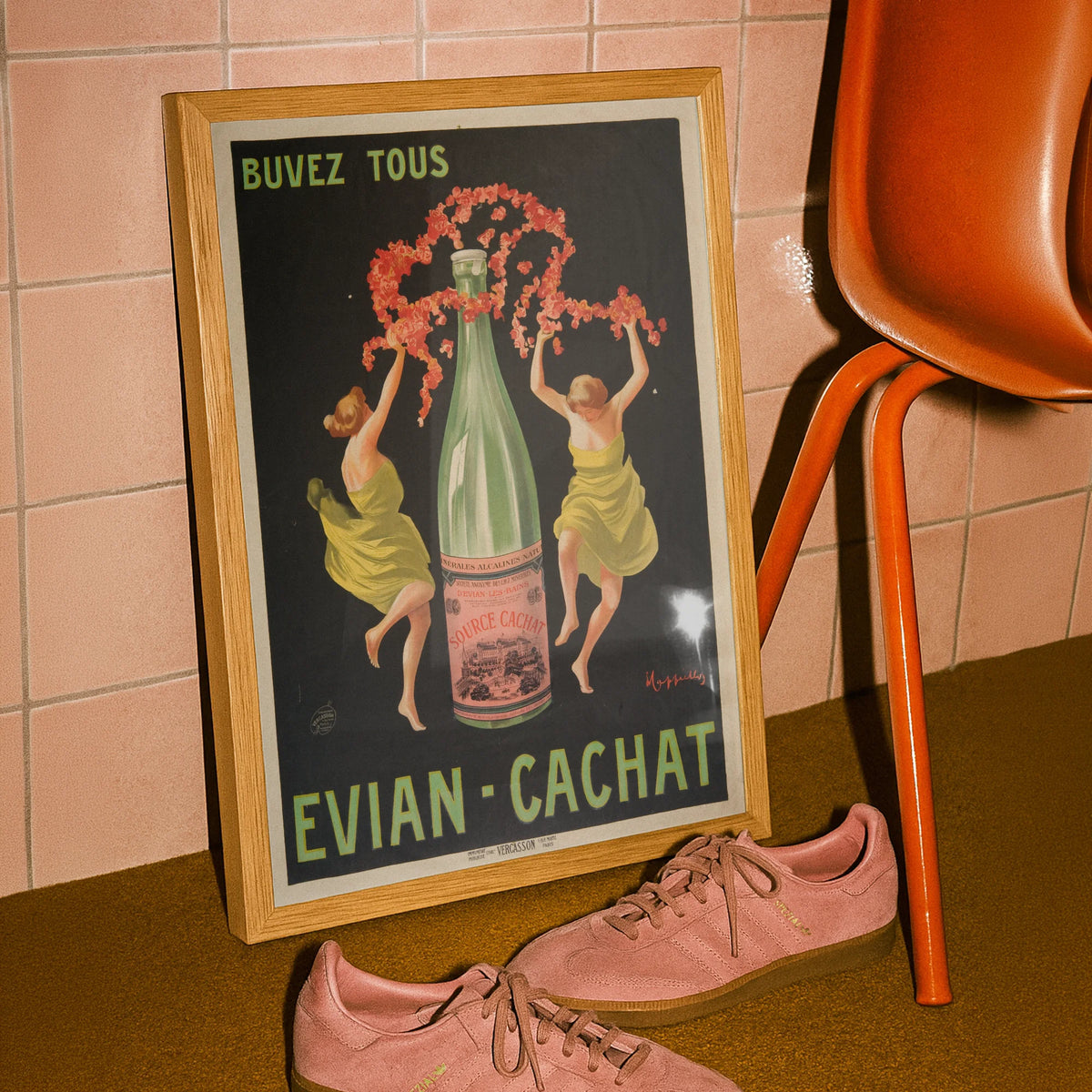 Leonetto Cappiello slider 1 — Buvez tous Evian-Cachat (circa 1912)