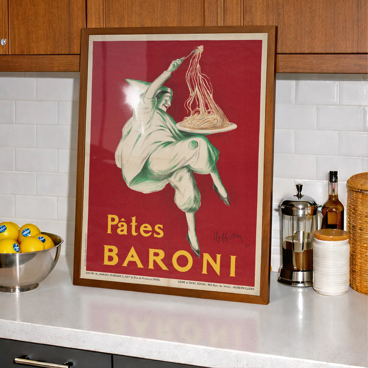 Leonetto Cappiello slider 2 — Pâtes Baroni (1921)