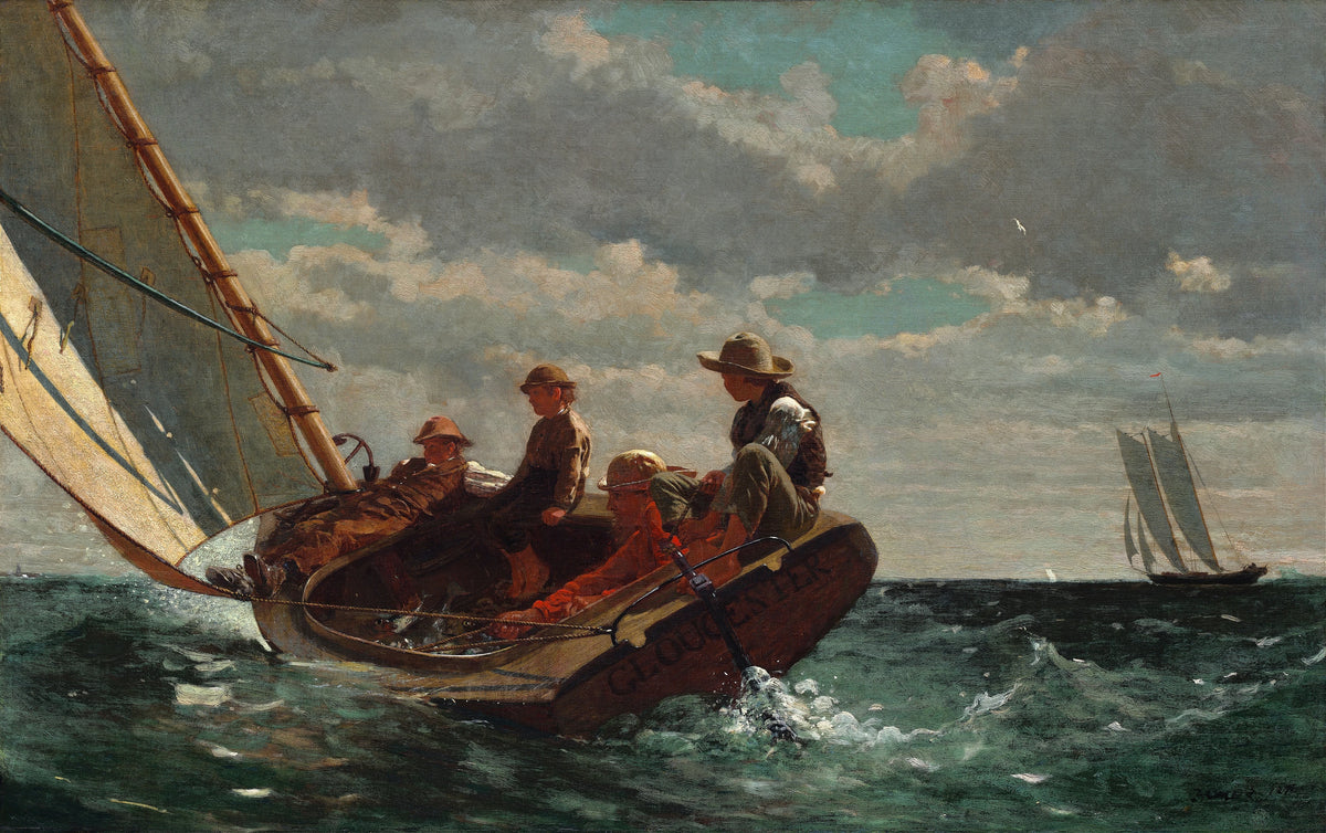 Winslow Homer - Breezing Up (A Fair Wind) (1873-1876)
