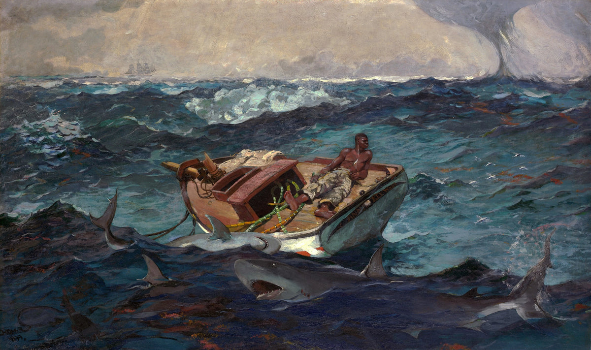 Winslow Homer - The Gulf Stream (1899)