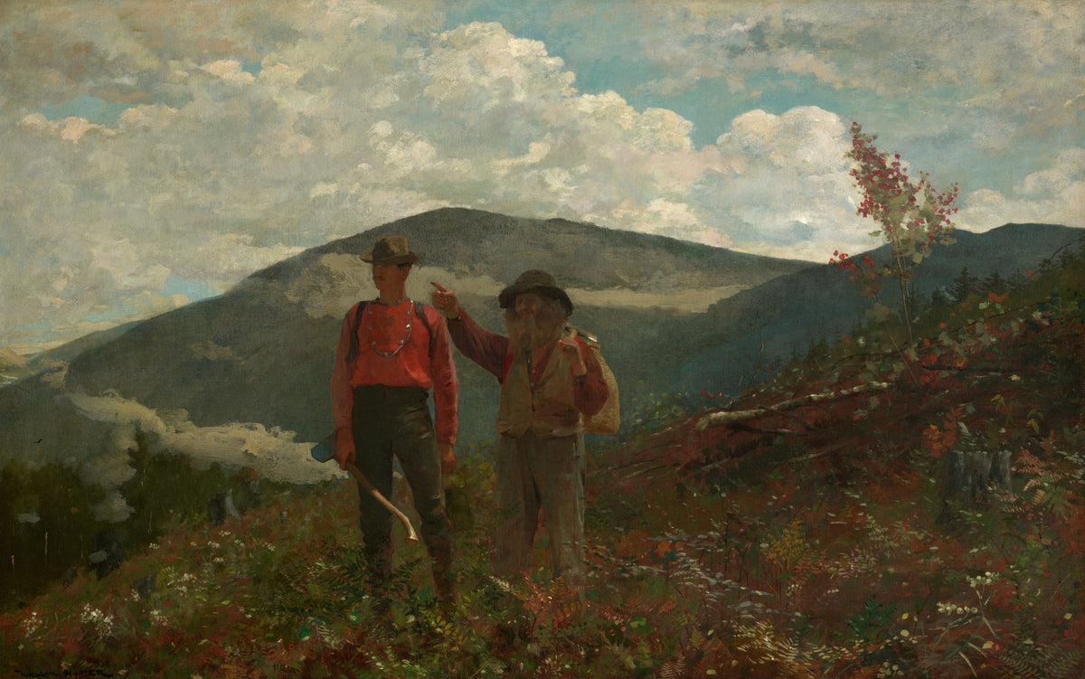 Winslow Homer - Two Guides (1877)